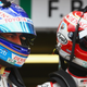 Fernando Alonso (left) and teammate Kazuki Nakajima (right) during practice for the 24 Hours of Le Mans.
